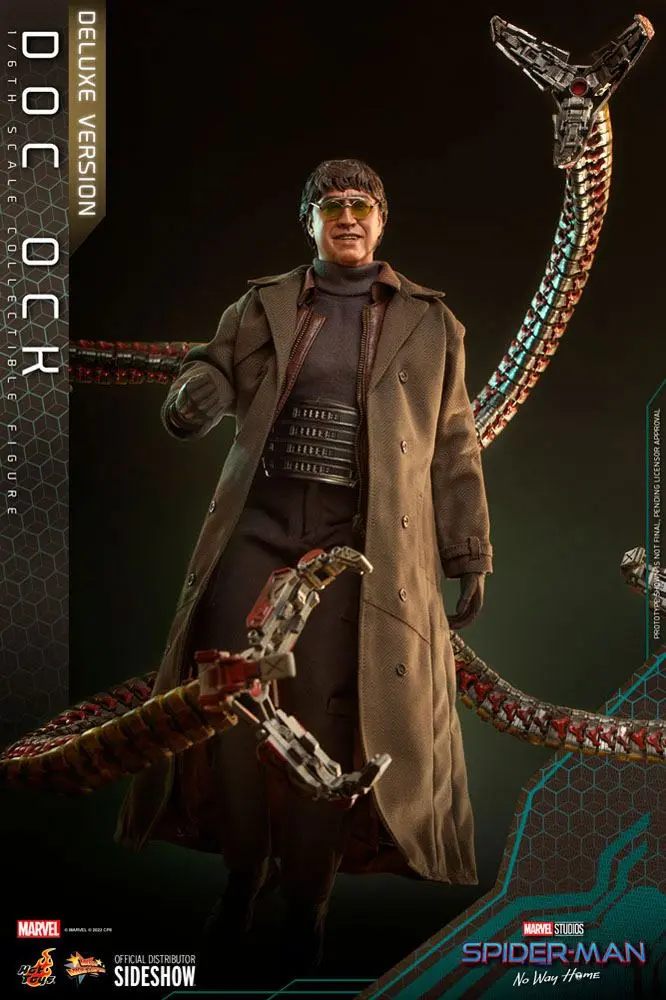 Spider-Man: No Way Home Movie Masterpiece 1/6 Doc Ock (Deluxe Version) akciófigura 31 cm termékfotó