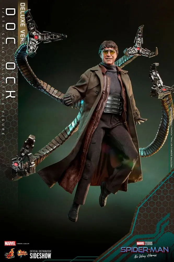 Spider-Man: No Way Home Movie Masterpiece 1/6 Doc Ock (Deluxe Version) akciófigura 31 cm termékfotó