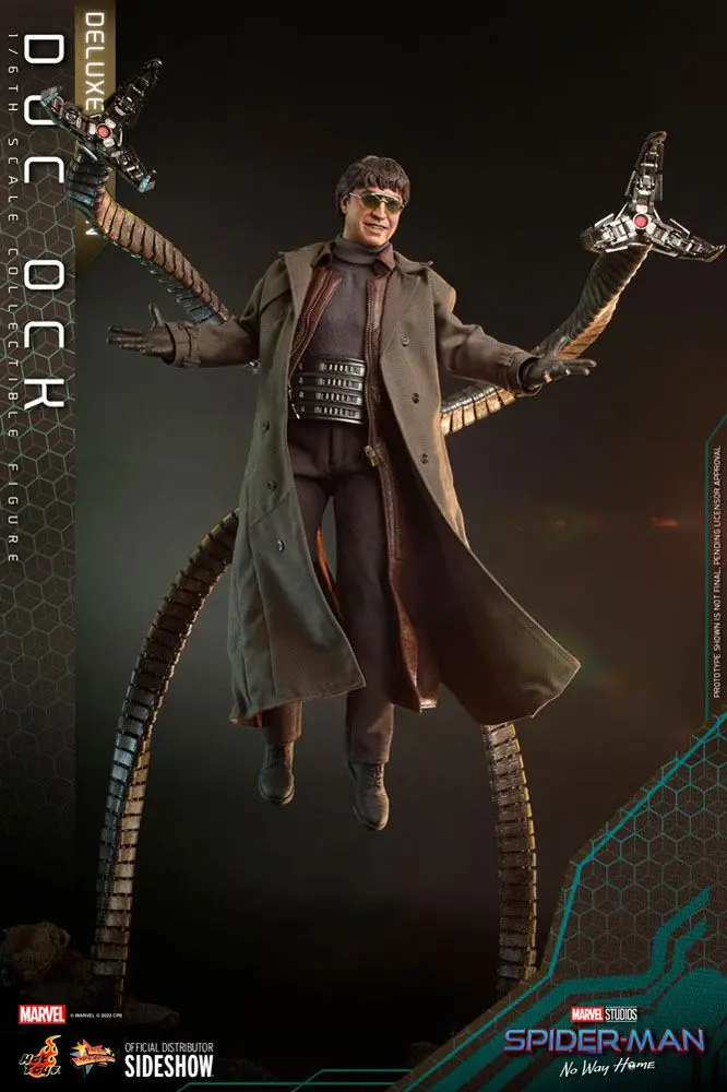 Spider-Man: No Way Home Movie Masterpiece 1/6 Doc Ock (Deluxe Version) akciófigura 31 cm termékfotó