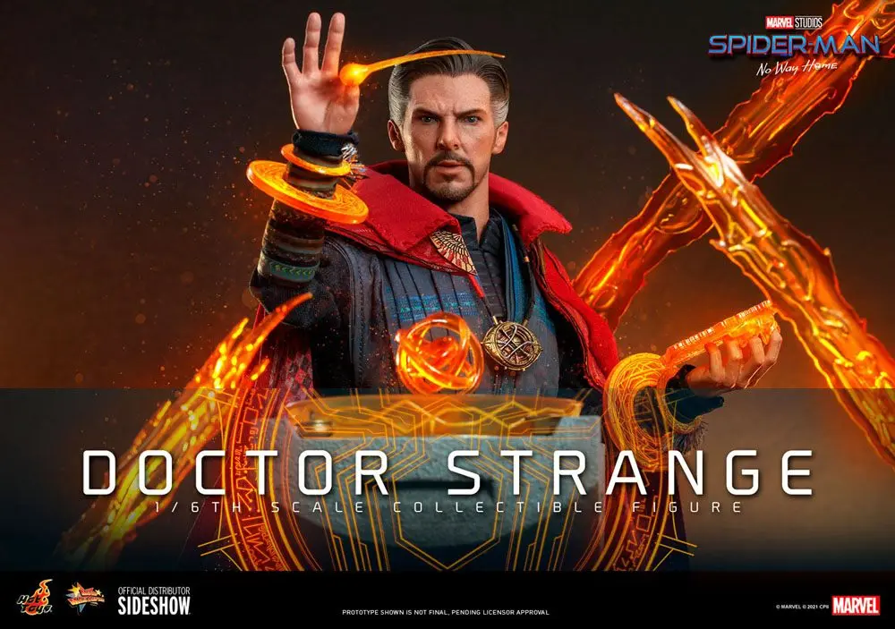Spider-Man: No Way Home Movie Masterpiece 1/6 Doctor Strange akciófigura 31 cm termékfotó