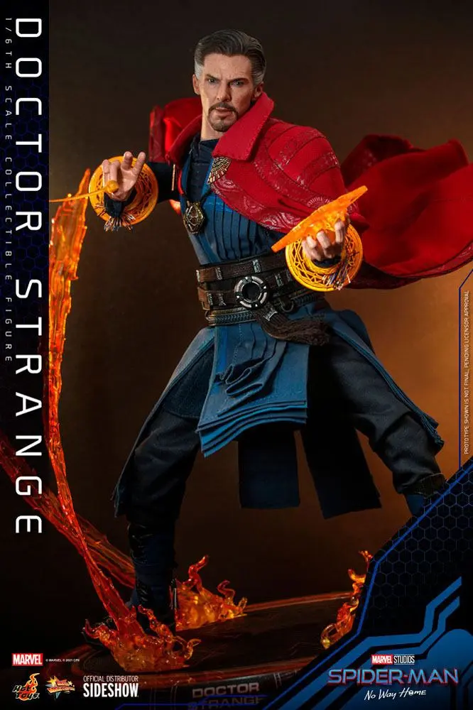 Spider-Man: No Way Home Movie Masterpiece 1/6 Doctor Strange akciófigura 31 cm termékfotó