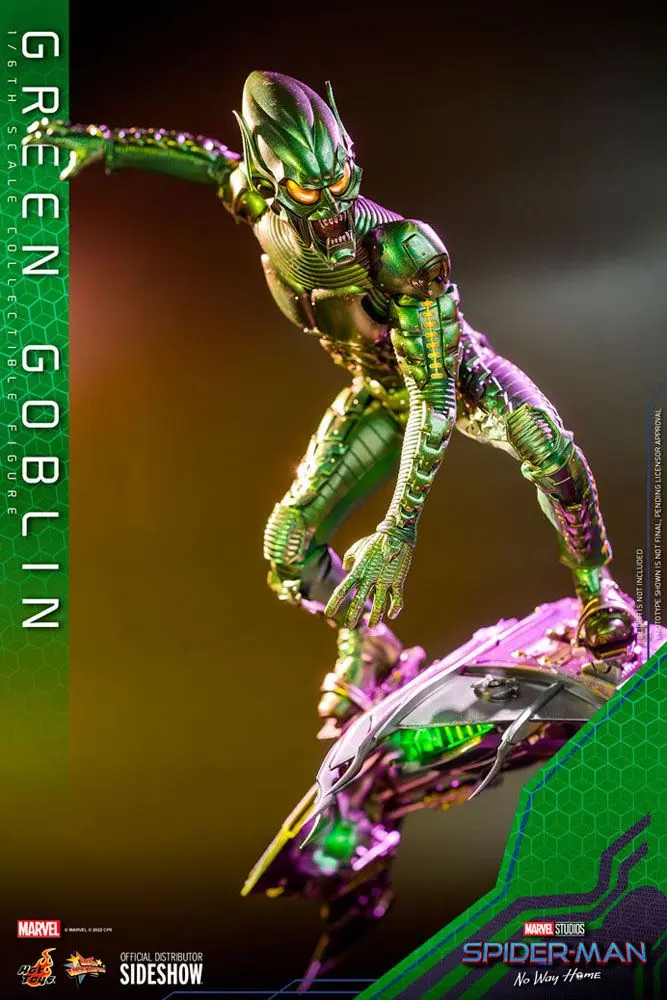 Spider-Man: No Way Home Movie Masterpiece 1/6 Green Goblin akciófigura 30 cm termékfotó