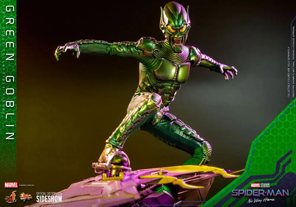 Spider-Man: No Way Home Movie Masterpiece 1/6 Green Goblin akciófigura 30 cm termékfotó