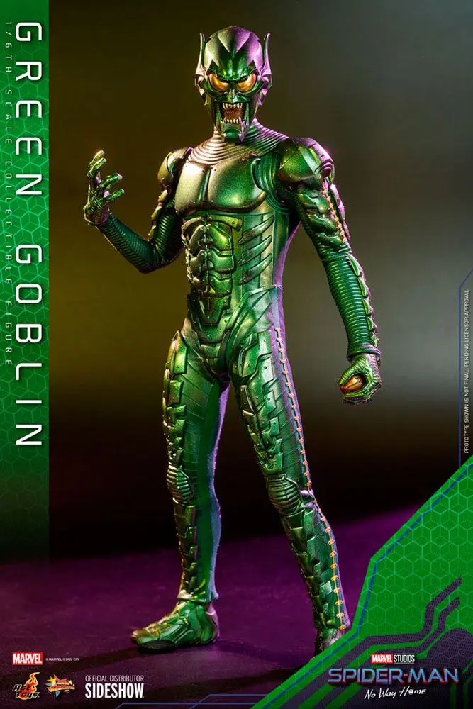 Spider-Man: No Way Home Movie Masterpiece 1/6 Green Goblin akciófigura 30 cm termékfotó
