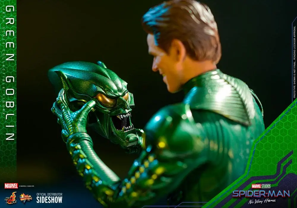 Spider-Man: No Way Home Movie Masterpiece 1/6 Green Goblin akciófigura 30 cm termékfotó