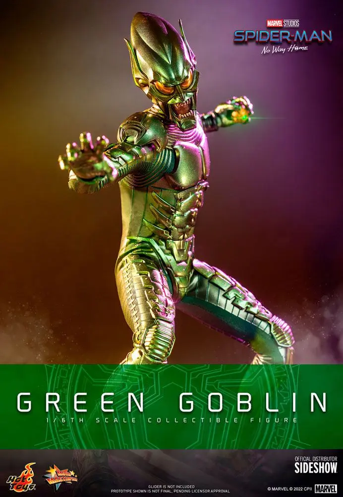 Spider-Man: No Way Home Movie Masterpiece 1/6 Green Goblin akciófigura 30 cm termékfotó