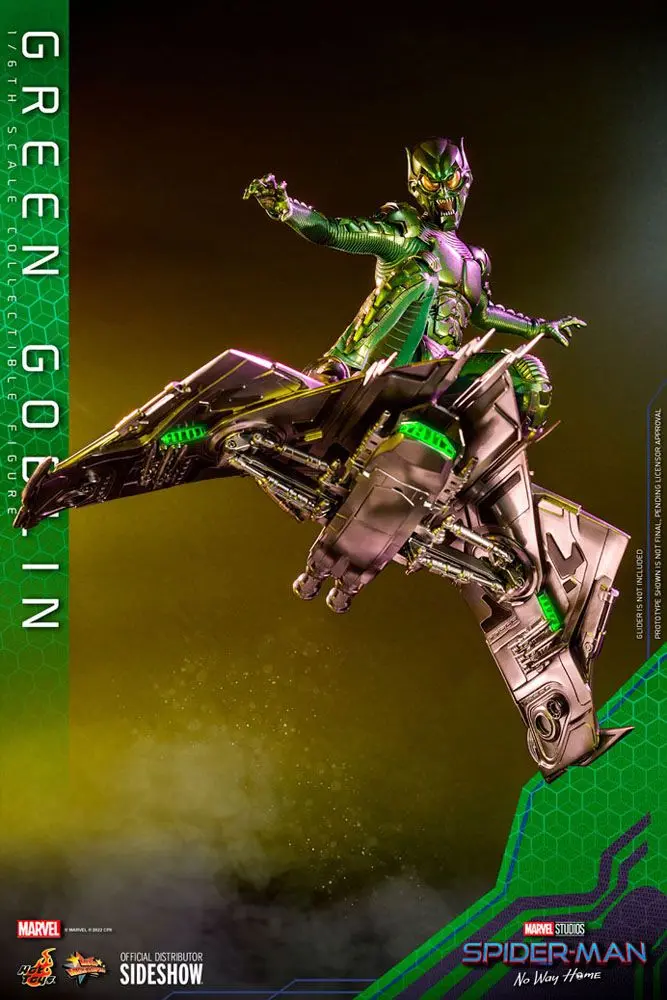 Spider-Man: No Way Home Movie Masterpiece 1/6 Green Goblin akciófigura 30 cm termékfotó
