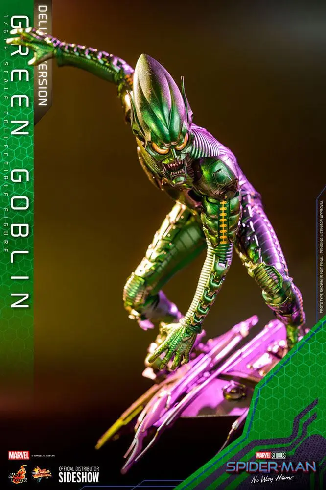 Spider-Man: No Way Home Movie Masterpiece 1/6 Green Goblin (Deluxe Version) akciófigura 30 cm termékfotó