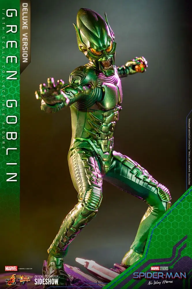 Spider-Man: No Way Home Movie Masterpiece 1/6 Green Goblin (Deluxe Version) akciófigura 30 cm termékfotó