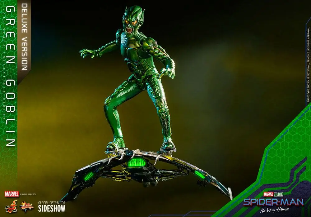 Spider-Man: No Way Home Movie Masterpiece 1/6 Green Goblin (Deluxe Version) akciófigura 30 cm termékfotó