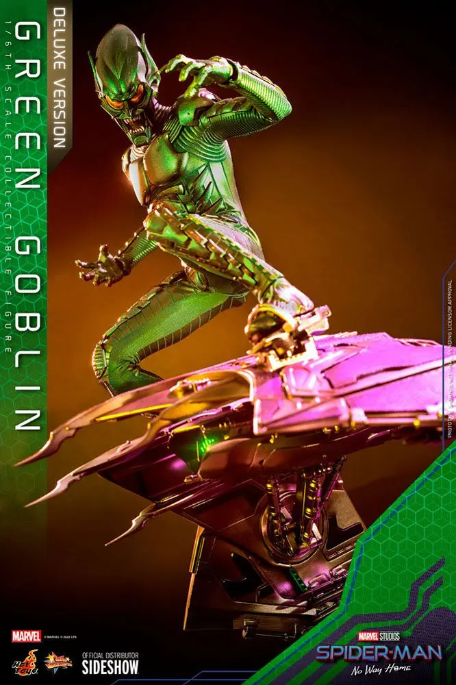 Spider-Man: No Way Home Movie Masterpiece 1/6 Green Goblin (Deluxe Version) akciófigura 30 cm termékfotó