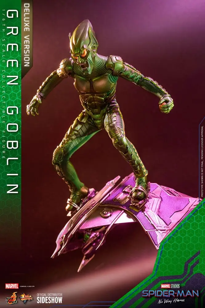 Spider-Man: No Way Home Movie Masterpiece 1/6 Green Goblin (Deluxe Version) akciófigura 30 cm termékfotó