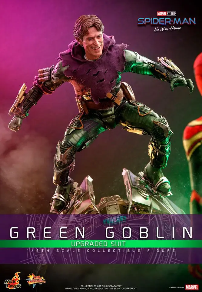 Spider-Man: No Way Home Movie Masterpiece 1/6 Green Goblin (Upgraded Suit) akciófigura 30 cm termékfotó