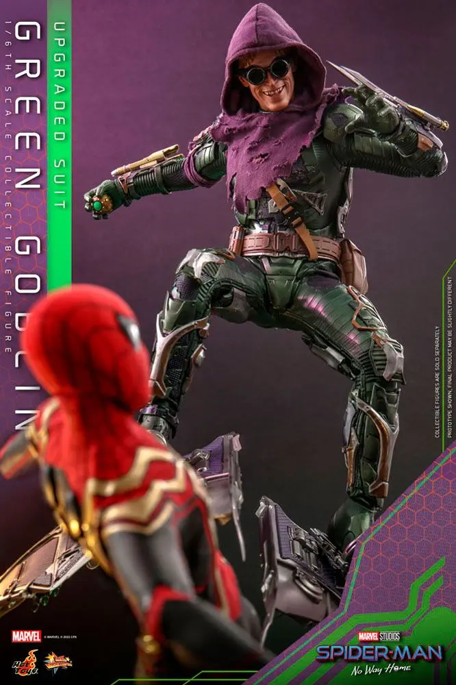 Spider-Man: No Way Home Movie Masterpiece 1/6 Green Goblin (Upgraded Suit) akciófigura 30 cm termékfotó