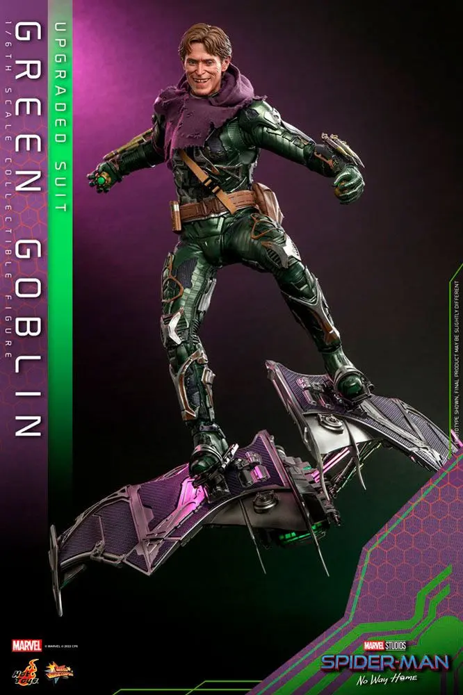 Spider-Man: No Way Home Movie Masterpiece 1/6 Green Goblin (Upgraded Suit) akciófigura 30 cm termékfotó