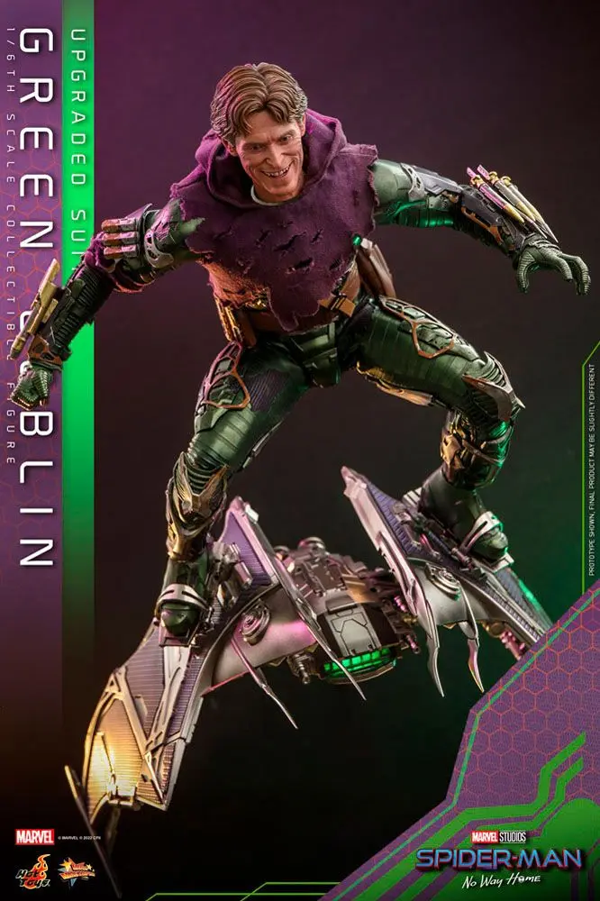 Spider-Man: No Way Home Movie Masterpiece 1/6 Green Goblin (Upgraded Suit) akciófigura 30 cm termékfotó