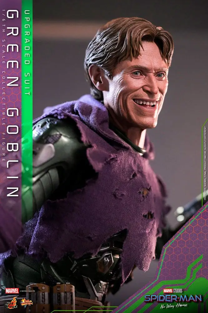 Spider-Man: No Way Home Movie Masterpiece 1/6 Green Goblin (Upgraded Suit) akciófigura 30 cm termékfotó