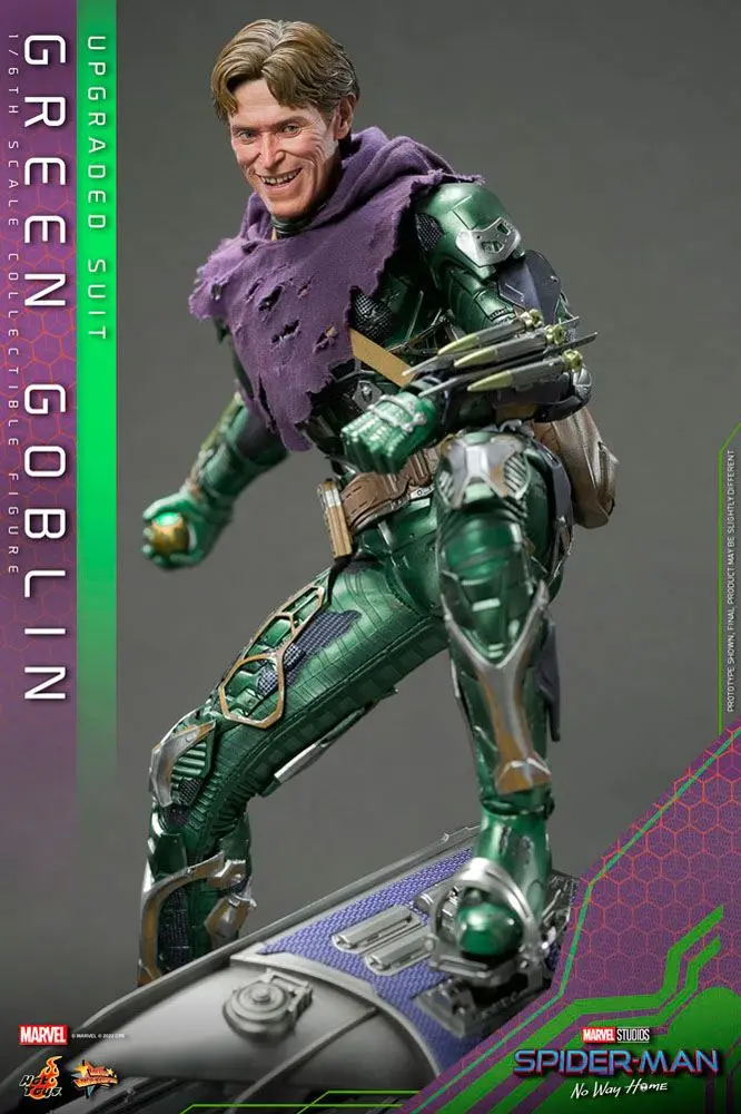 Spider-Man: No Way Home Movie Masterpiece 1/6 Green Goblin (Upgraded Suit) akciófigura 30 cm termékfotó