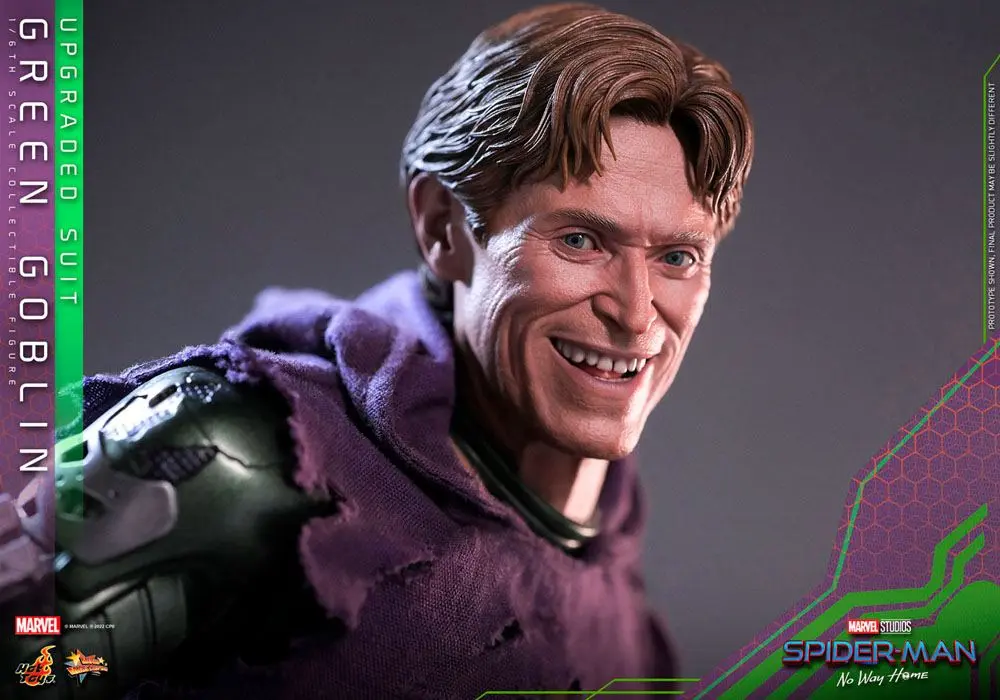 Spider-Man: No Way Home Movie Masterpiece 1/6 Green Goblin (Upgraded Suit) akciófigura 30 cm termékfotó