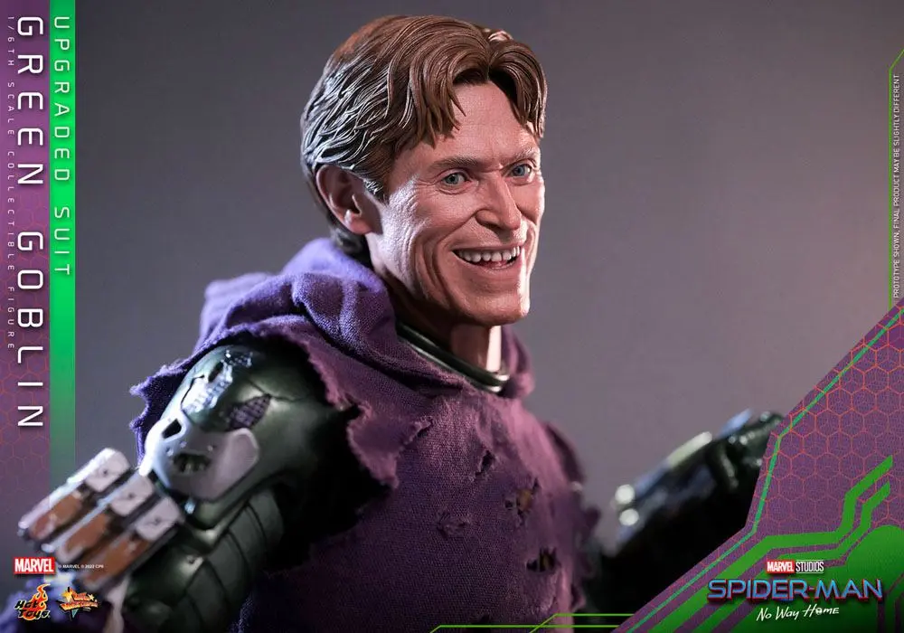 Spider-Man: No Way Home Movie Masterpiece 1/6 Green Goblin (Upgraded Suit) akciófigura 30 cm termékfotó