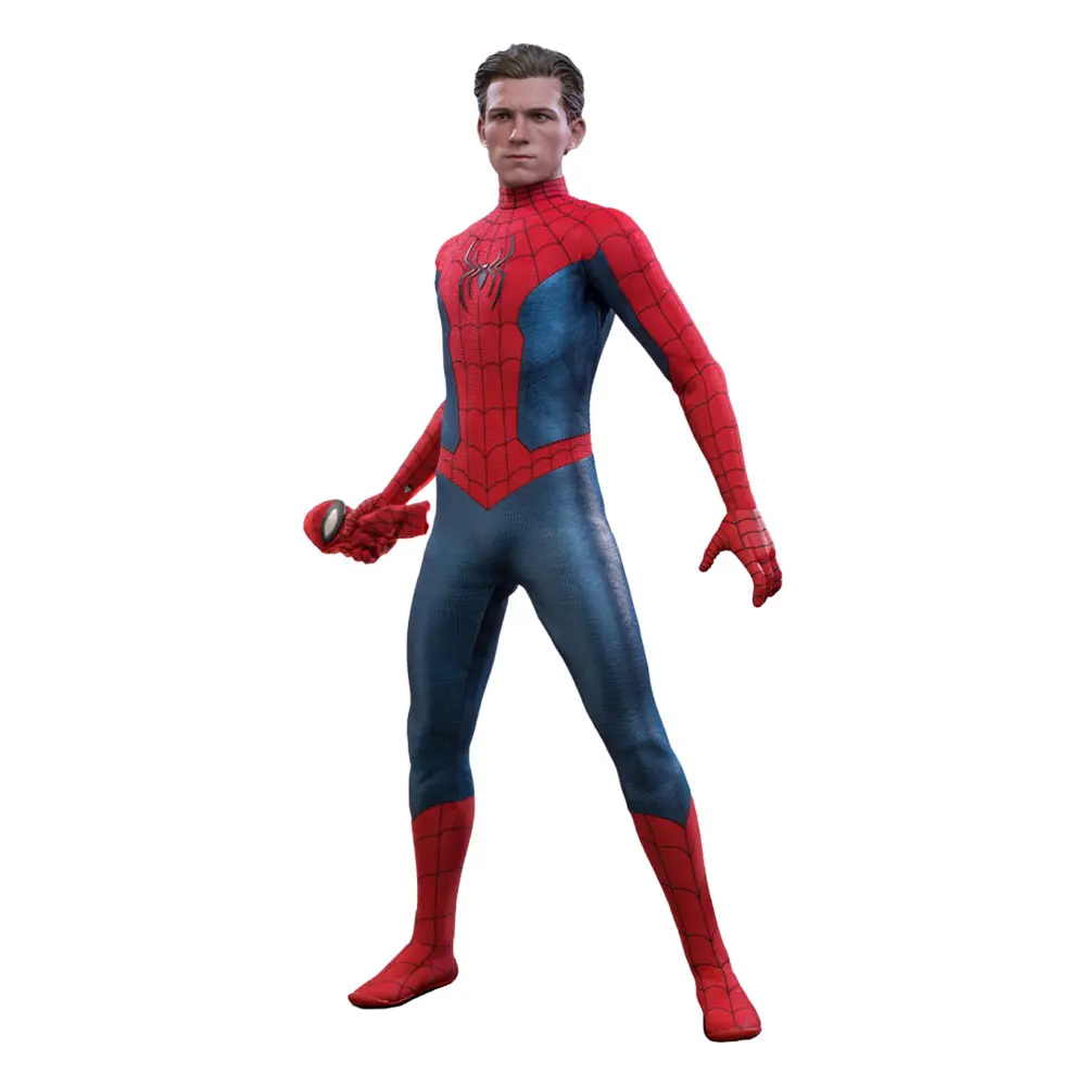 Spider-Man: No Way Home Movie Masterpiece 1/6 Spider-Man (New Red and Blue Suit) akciófigura 28 cm termékfotó