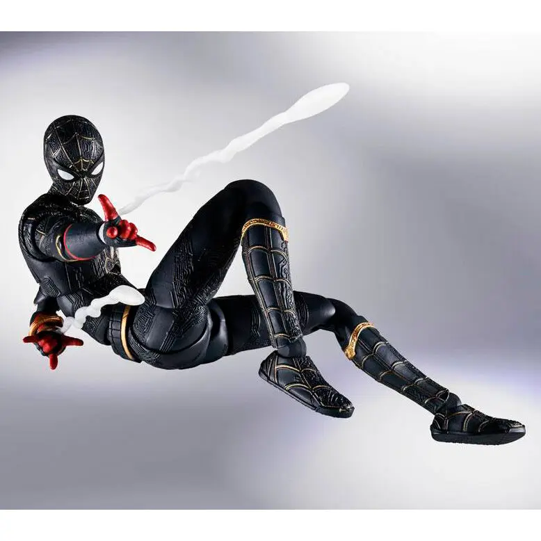 Marvel Spiderman Black and Gold Special Set S.H. Figuarts figura 15cm termékfotó