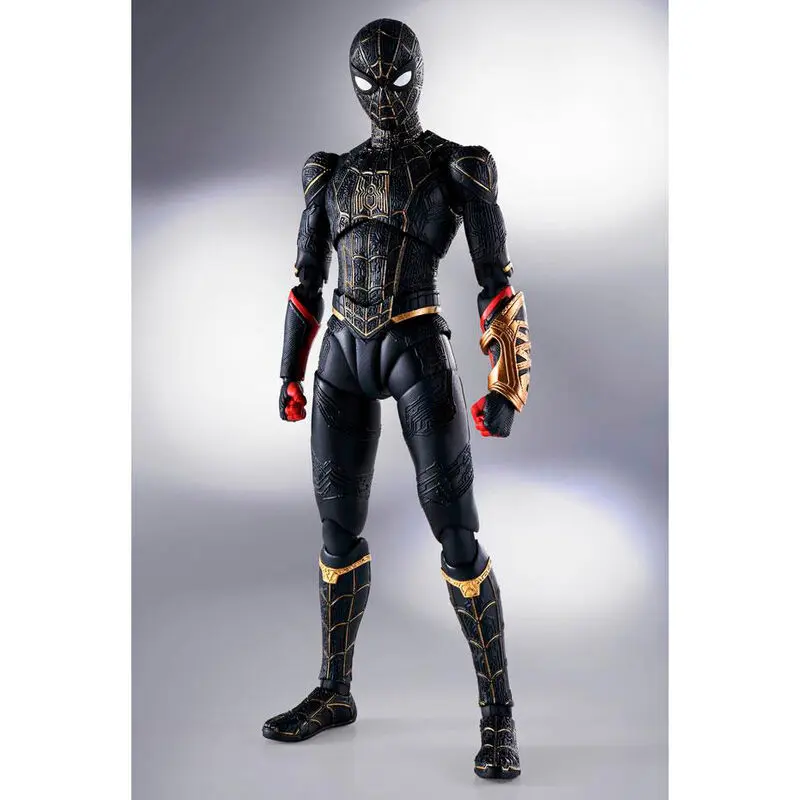 Marvel Spiderman Black and Gold Special Set S.H. Figuarts figura 15cm termékfotó