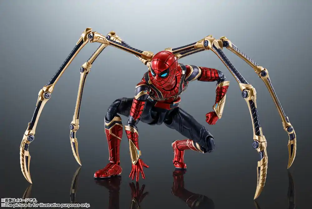 Spider-Man: No Way Home S.H. Figuarts akciófigura Iron Spider-Man 15 cm termékfotó