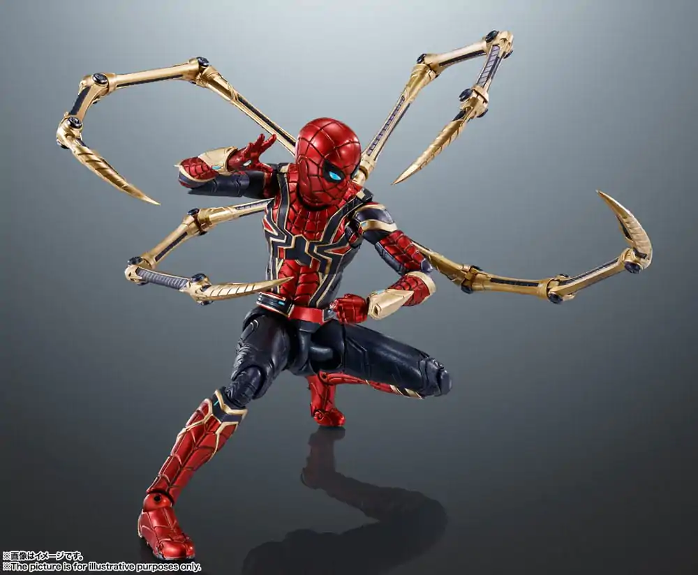 Spider-Man: No Way Home S.H. Figuarts akciófigura Iron Spider-Man 15 cm termékfotó