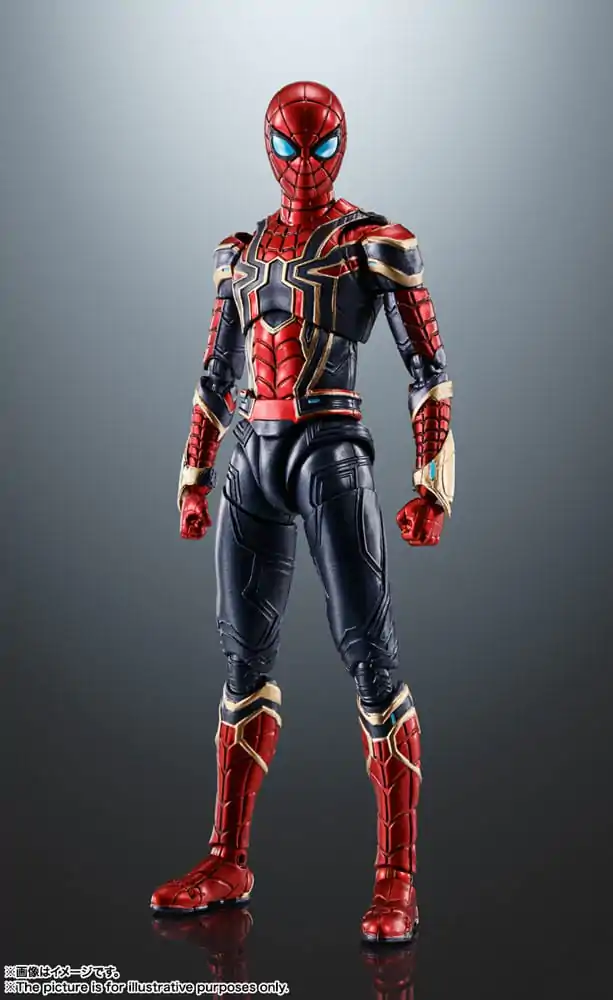 Spider-Man: No Way Home S.H. Figuarts akciófigura Iron Spider-Man 15 cm termékfotó