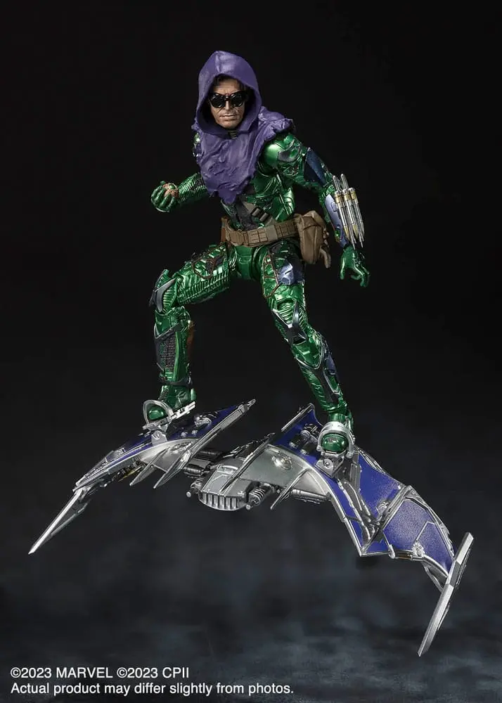 Spider-Man: No Way Home S.H. Figuarts Green Goblin akciófigura 15 cm termékfotó