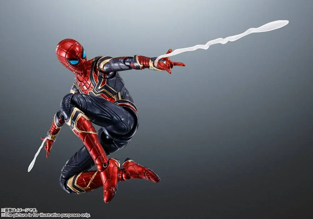 Spider-Man: No Way Home S.H. Figuarts Iron Spider-Man akciófigura 15 cm termékfotó