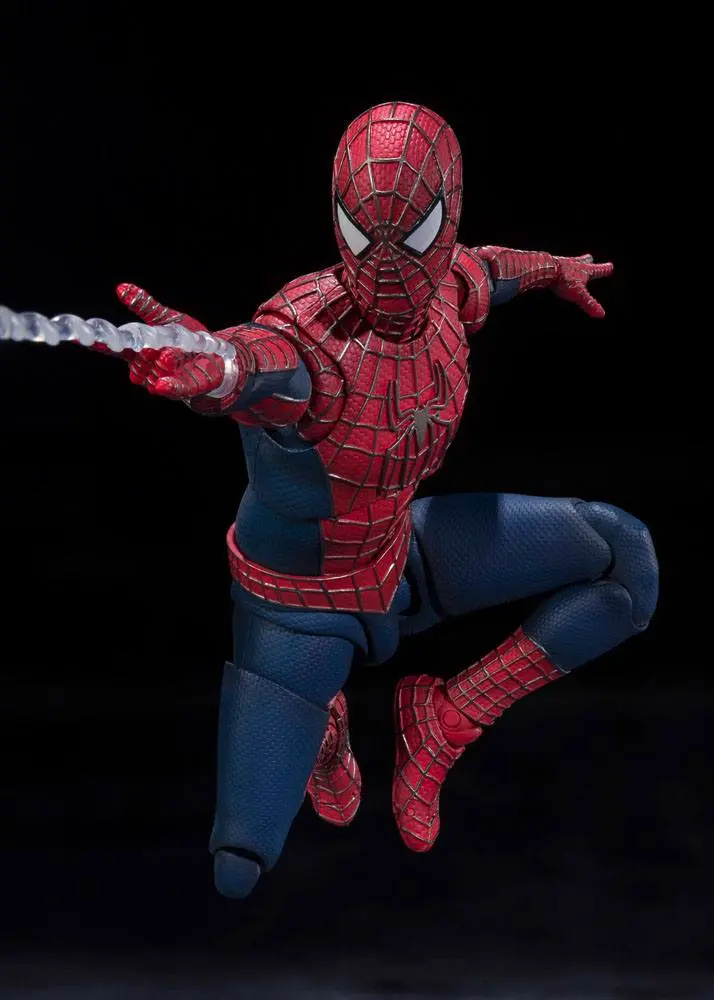 Spider-Man: No Way Home S.H. Figuarts The Friendly Neighborhood Spider-Man akciófigura 15 cm termékfotó