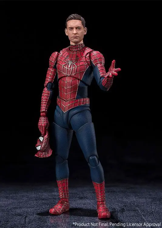 Spider-Man: No Way Home S.H. Figuarts The Friendly Neighborhood Spider-Man akciófigura 15 cm termékfotó