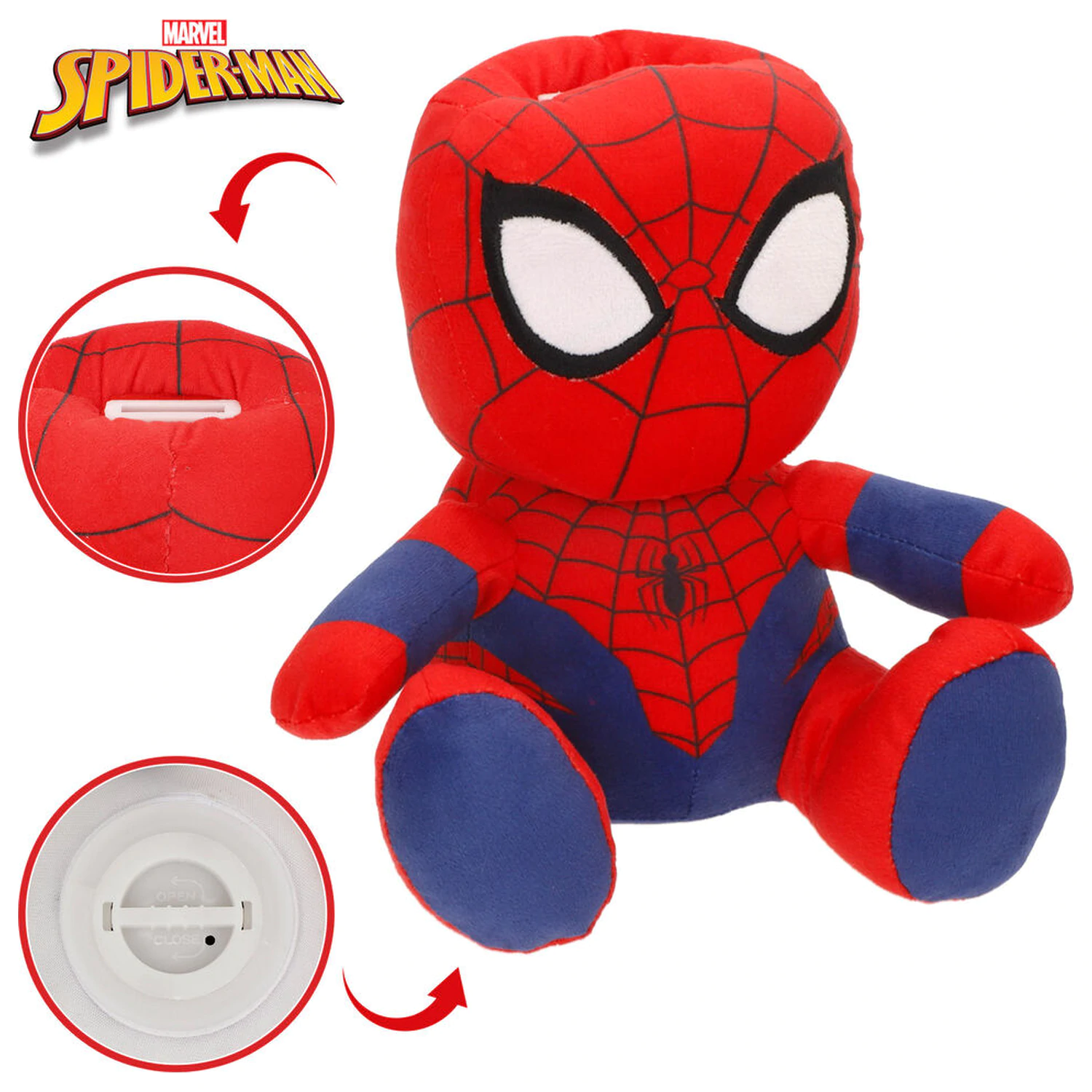 Spider-Man plüss persely 20cm termékfotó
