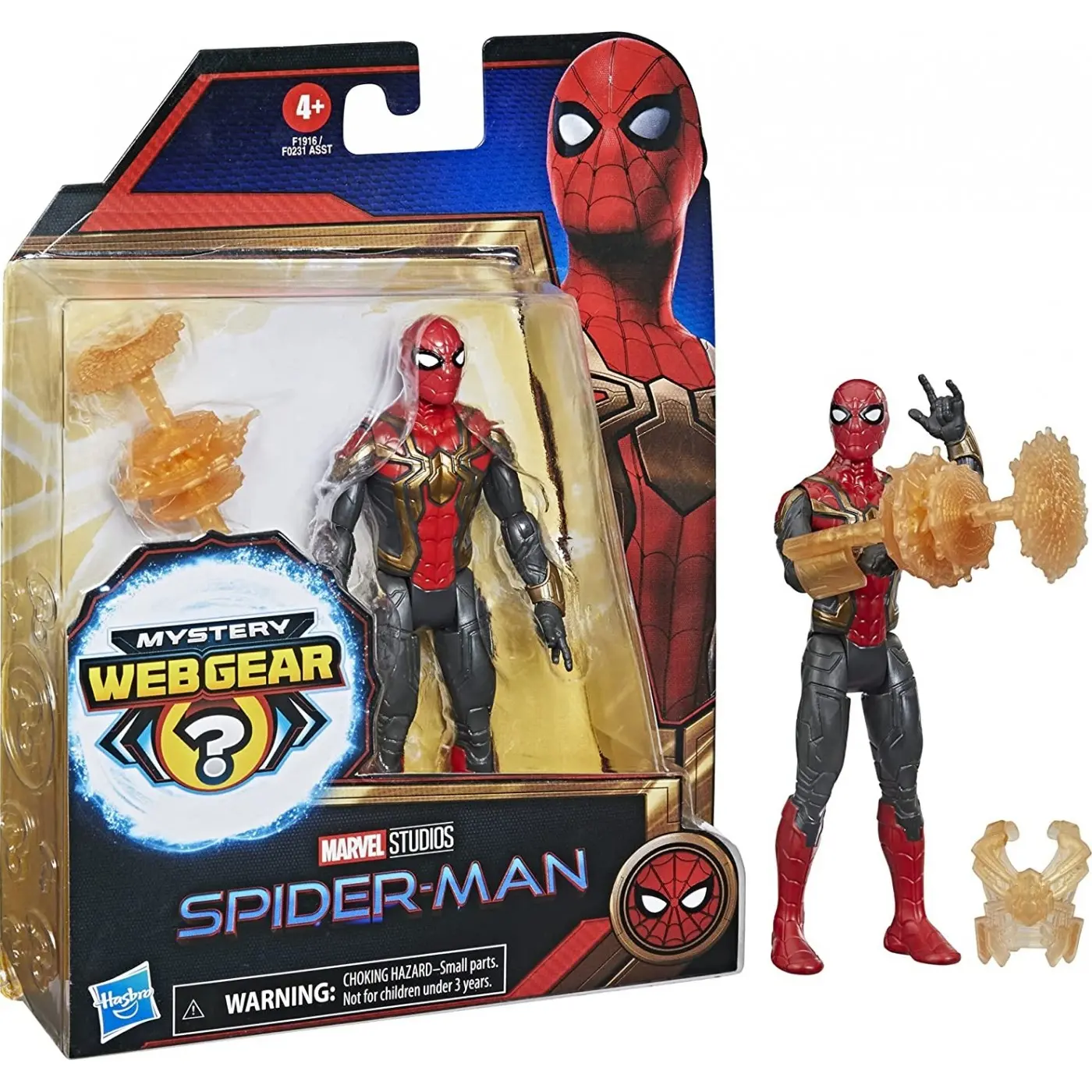 Spider-Man Pókember Iron Spider Mystery Web Gear akciófigura 13cm termékfotó