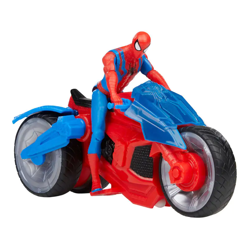 Marvel Spiderman Spiderman + Fahrzeug Figur termékfotó