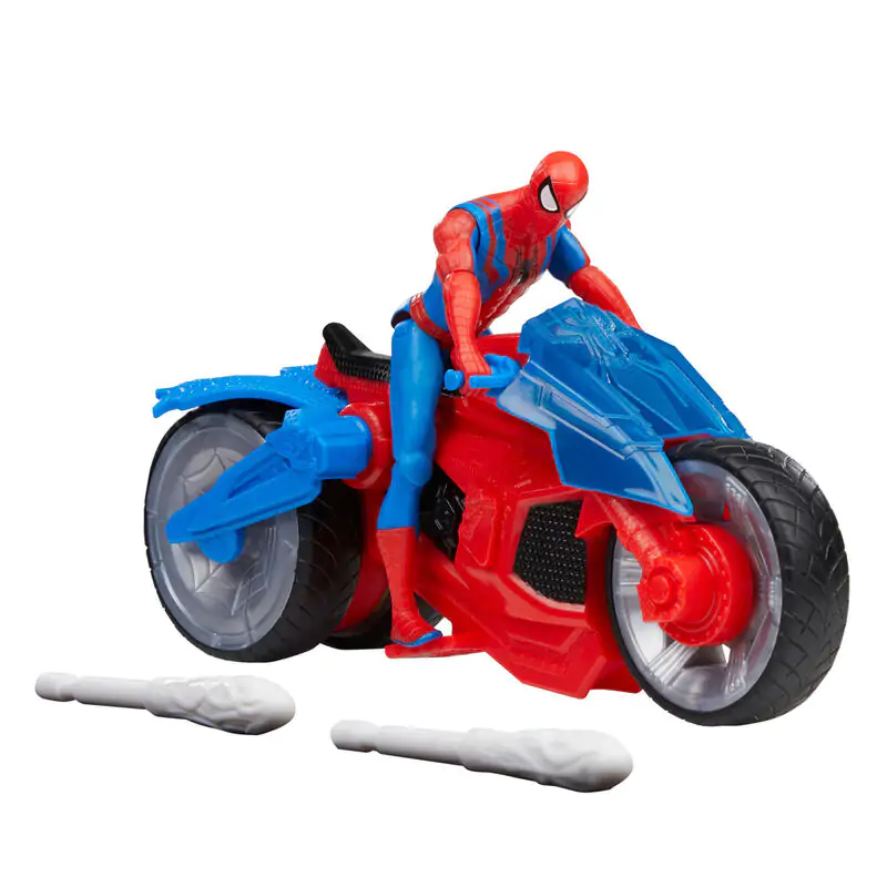 Marvel Spiderman Spiderman + Fahrzeug Figur termékfotó