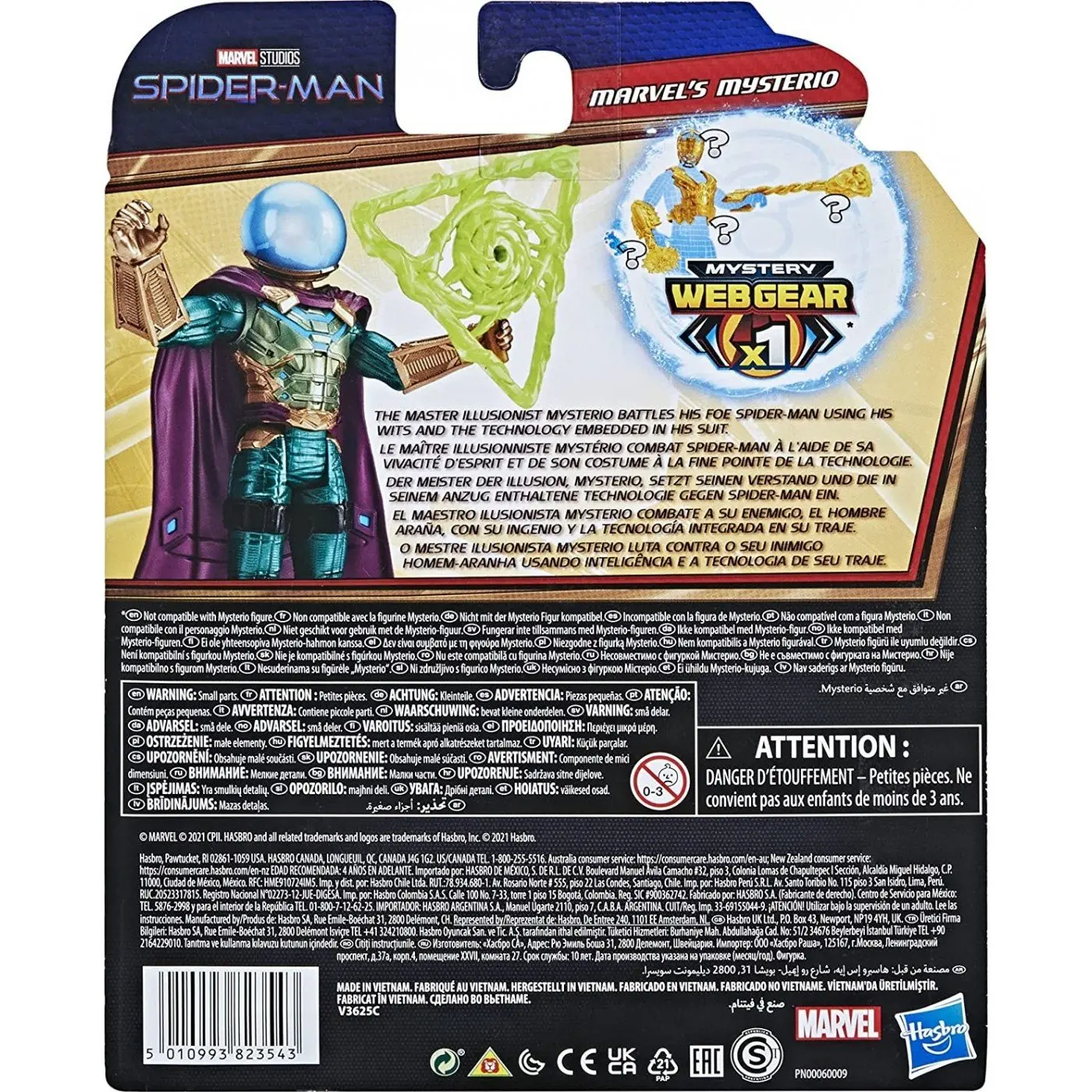 Spider-Man Pókember Mysterio Mystery Web Gear action figure13cm termékfotó