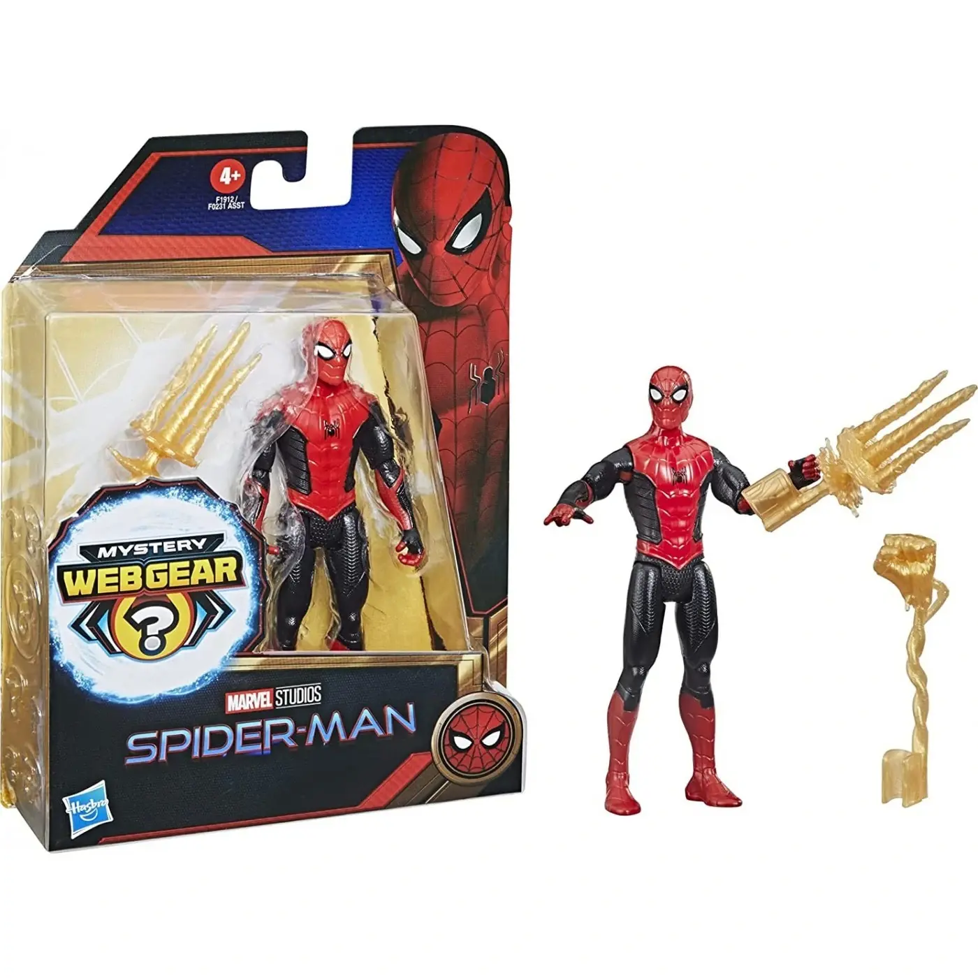 Spider-Man Pókember Mystery Web Gear akciófigura 13cm termékfotó