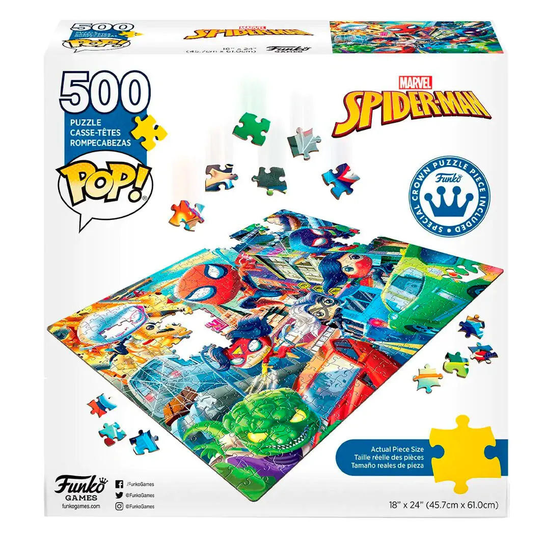Spider-Man puzzle 500db-os termékfotó