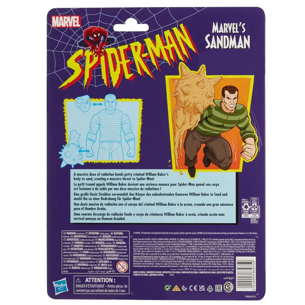 Spider-Man Sandman figura 15cm termékfotó