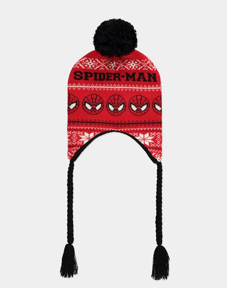 Spider-Man Ski Spidey Laplander kötött sapka termékfotó