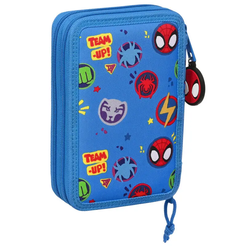 Spider-Man Spidey Team Up töltött dupla tolltartó 28db-os termékfotó
