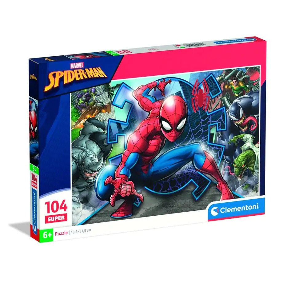 Spider-Man super puzzle 104db-os termékfotó