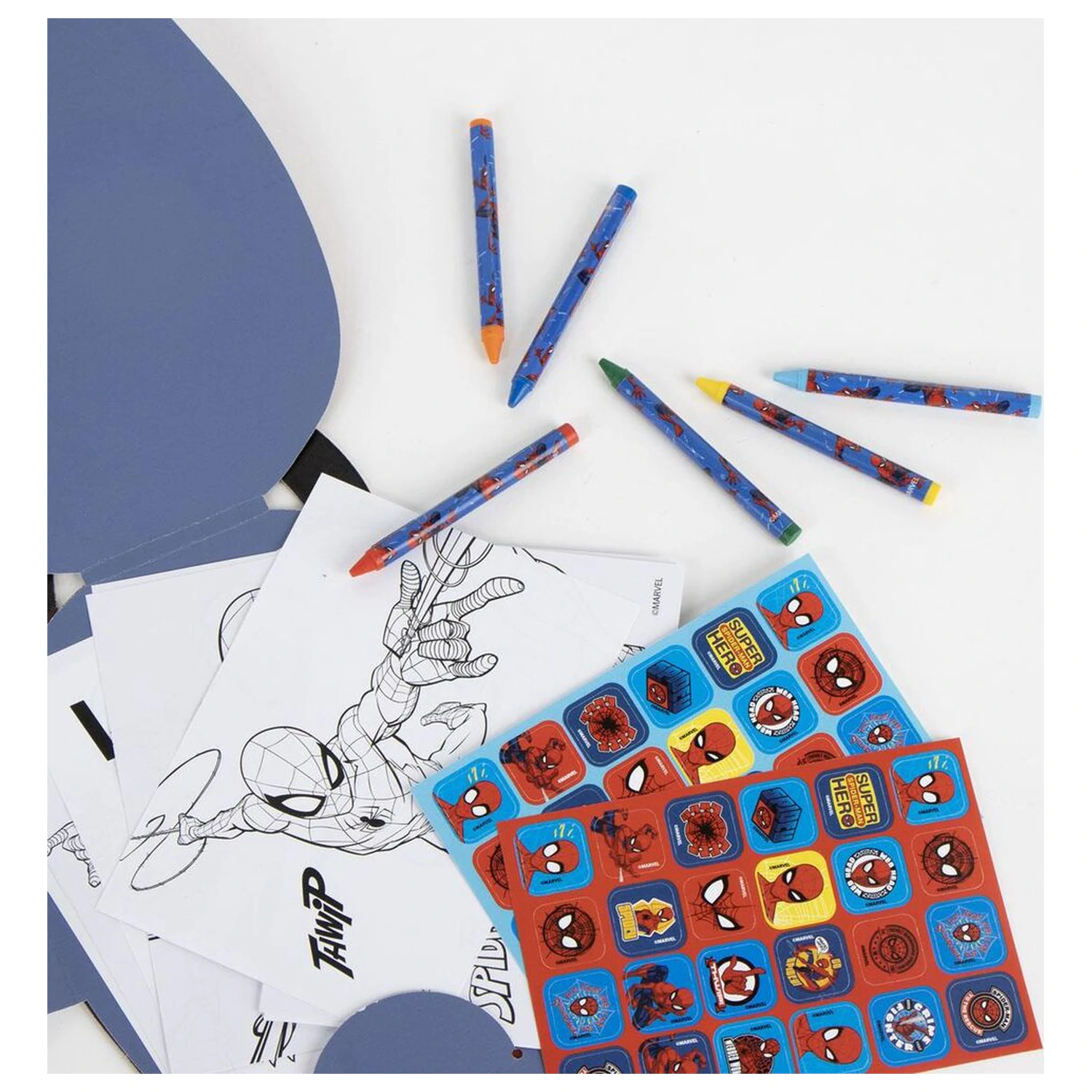Spider-Man színező csomag termékfotó