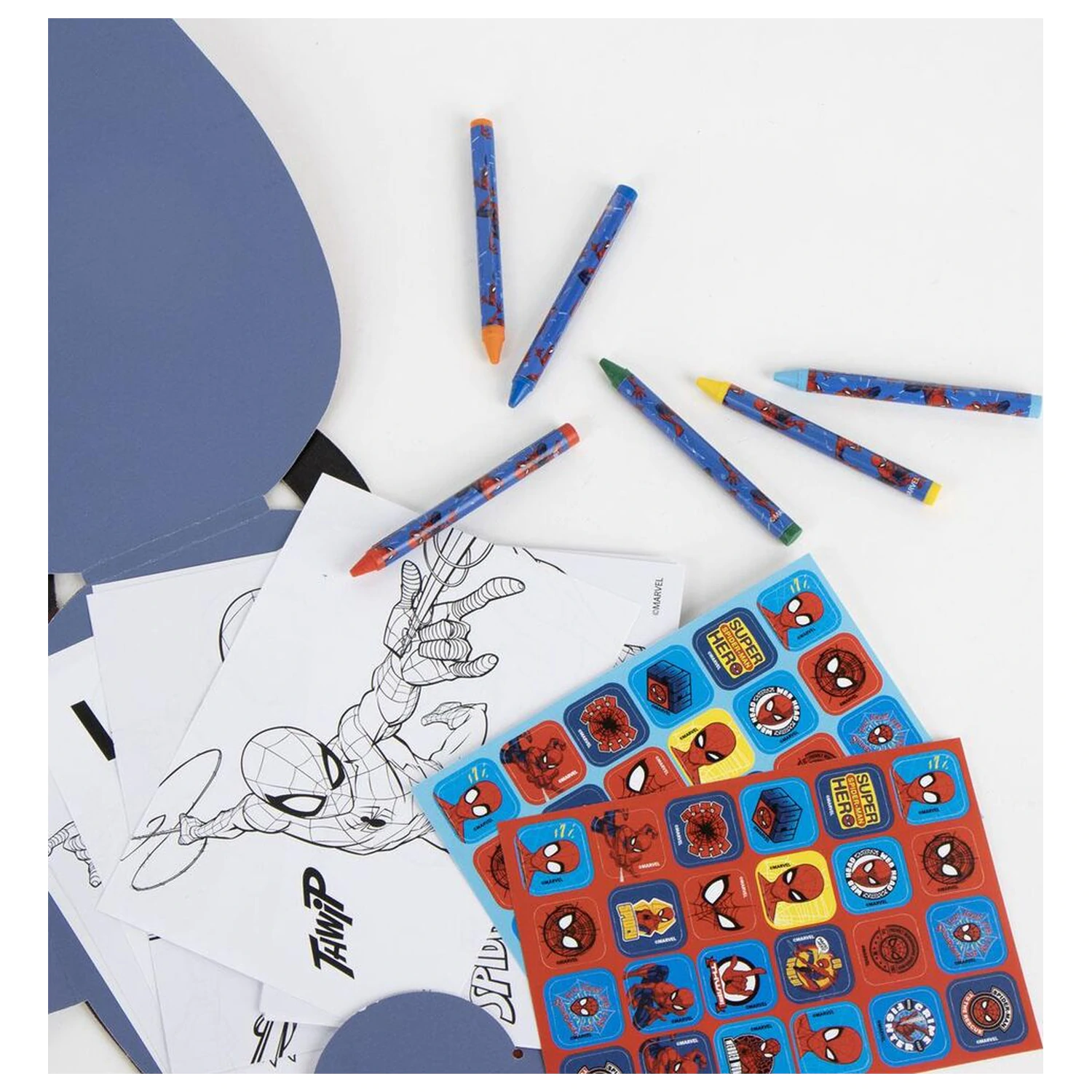 Spider-Man színező csomag termékfotó
