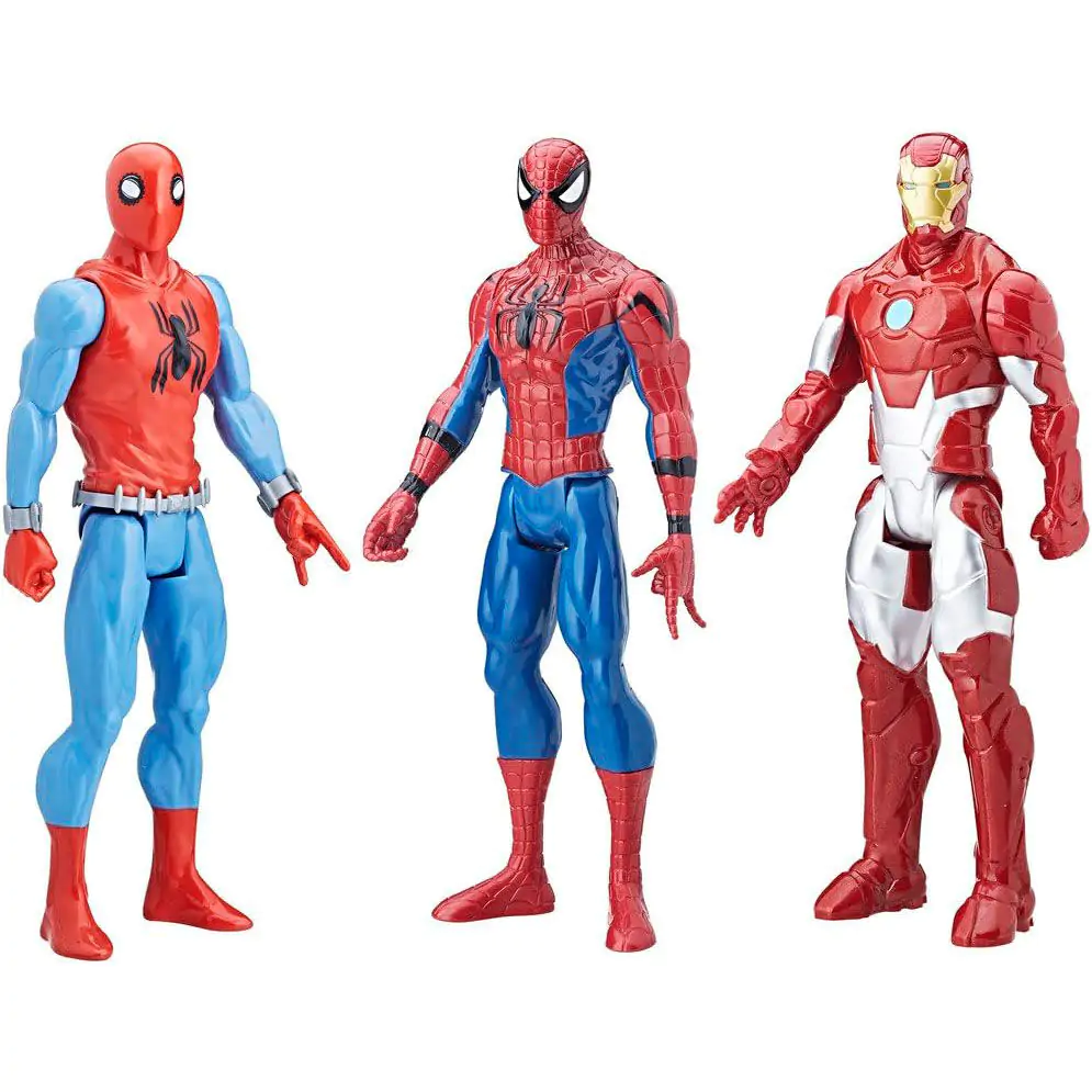 Spider-Man Titan Hero Series 3 db-os figura csomag termékfotó