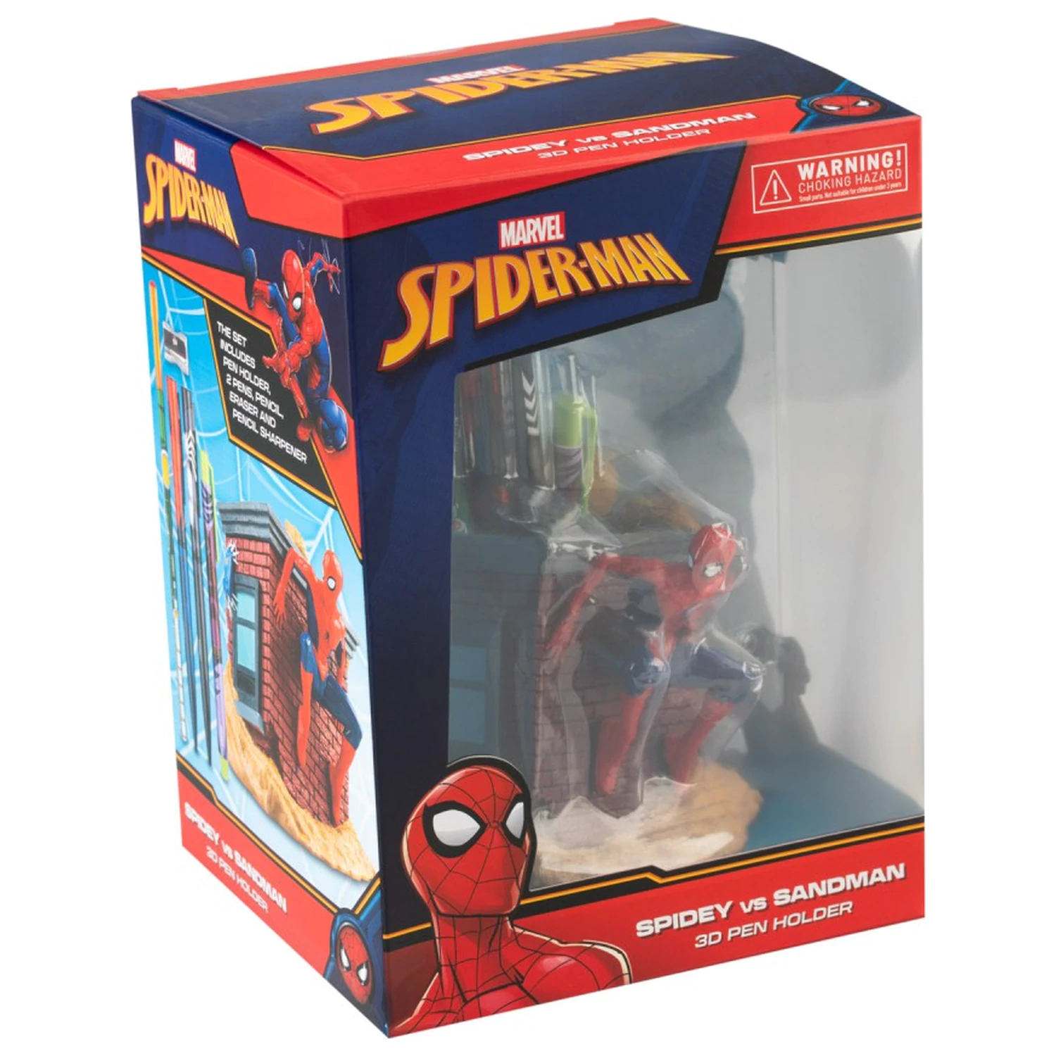 Spider-Man tolltartó írószerekkel termékfotó