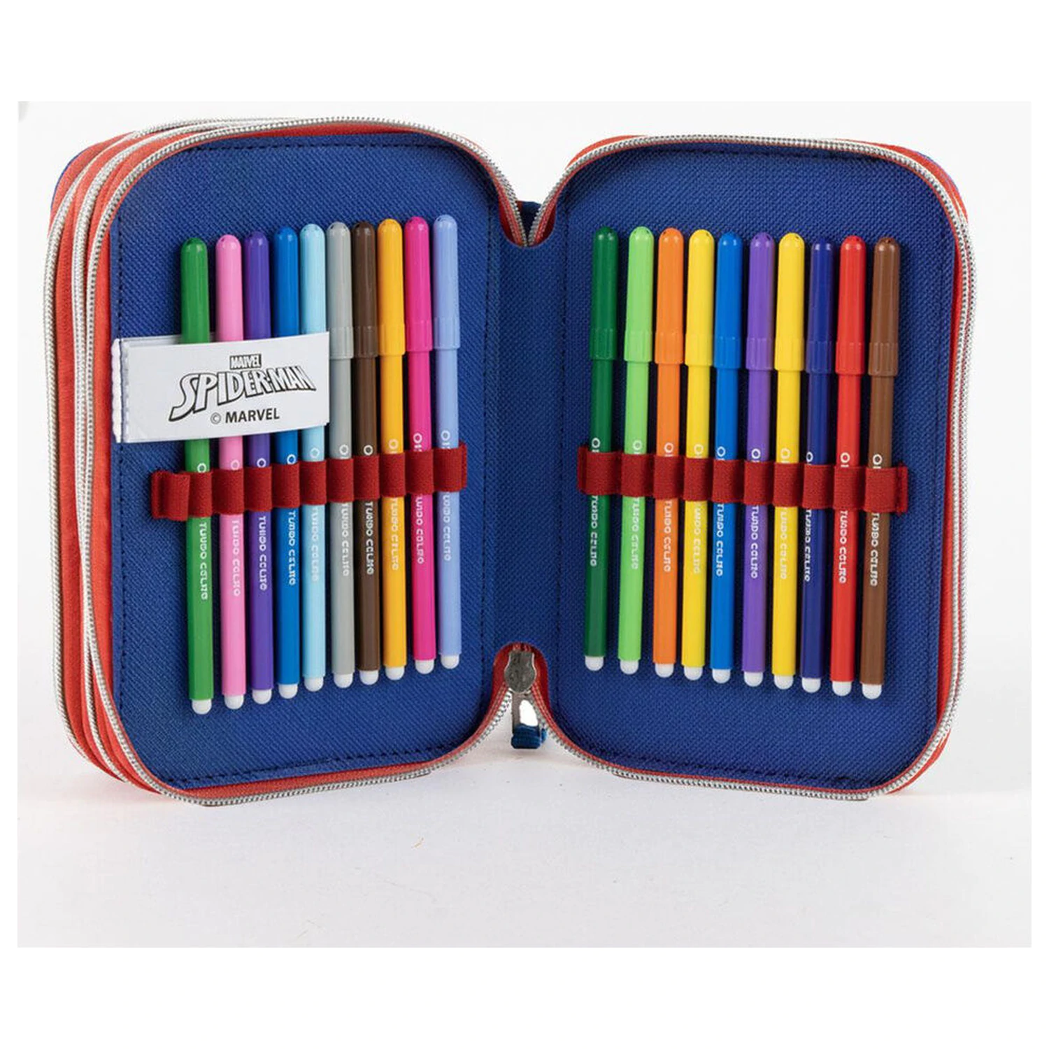 Spider-Man töltött tripla tolltartó termékfotó